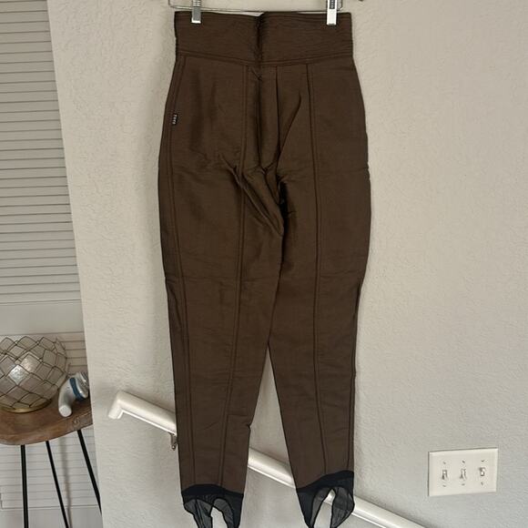 Vintage Head Sportswear Apres Ski Pants Wool Snow Winter Brown Compression - Picture 7 of 9